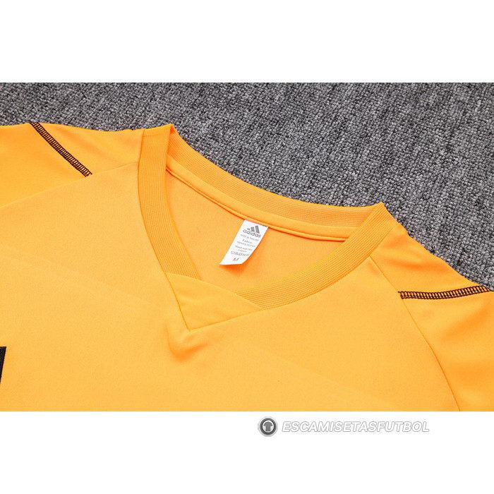 Chandal del SC Internacional Manga Corta 23-24 Naranja - Pantalon Corto